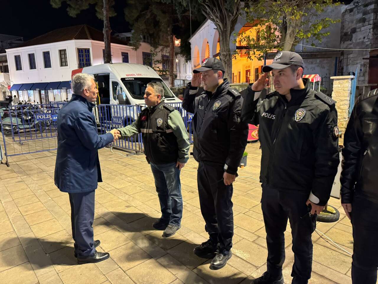 Bodrum Kaymakamı Ali Sırmalı’dan Yeni Yıl Gecesi Görev Başındaki Personele Ziyaret 2